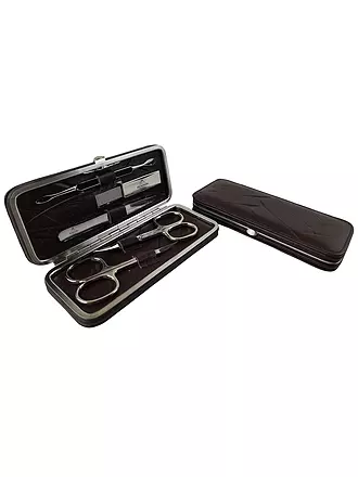 HAMMANN | Ledermanikürset (Braun, 5-teilig) | 